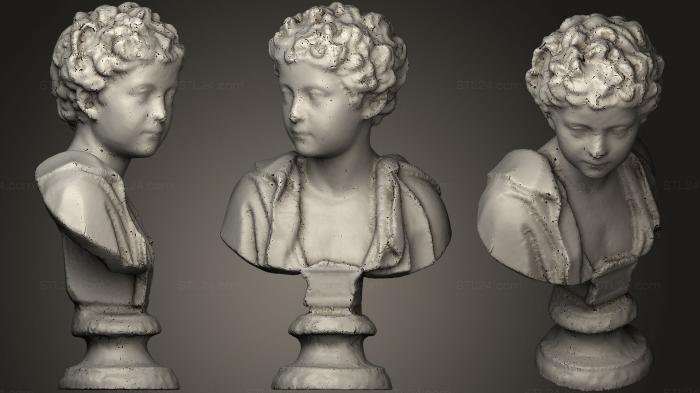 Бюсты и головы античные и исторические (Анний Вер 221, BUSTA_0589) 3D модель для ЧПУ станка
